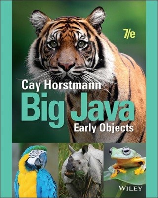 Big Java Early Objects